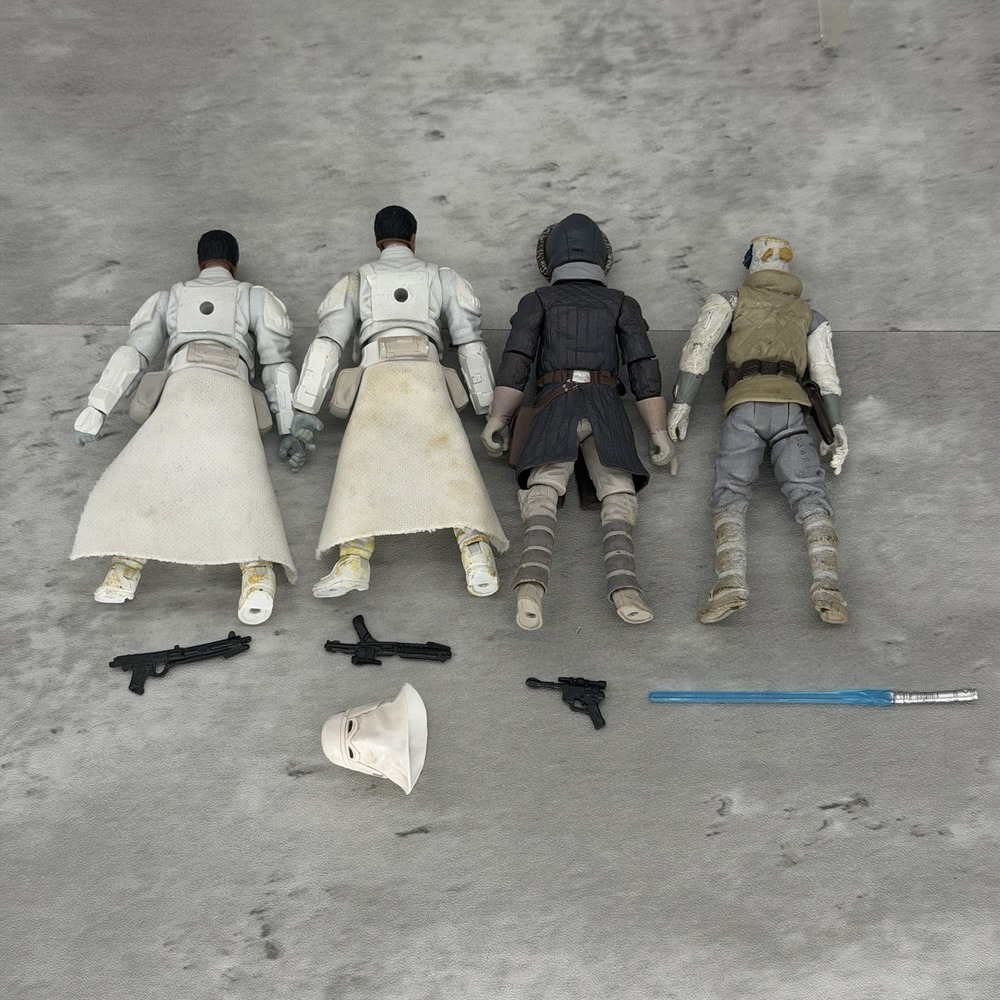 Star Wars Collection Empire Strikes Back Hoth Lot Snow Troopers - Picture 3 of 3